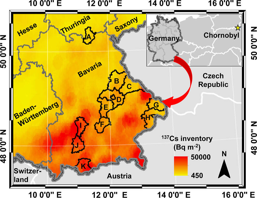 mapa radioaktywne dziki publikacja portal cenyrolnicze pl
