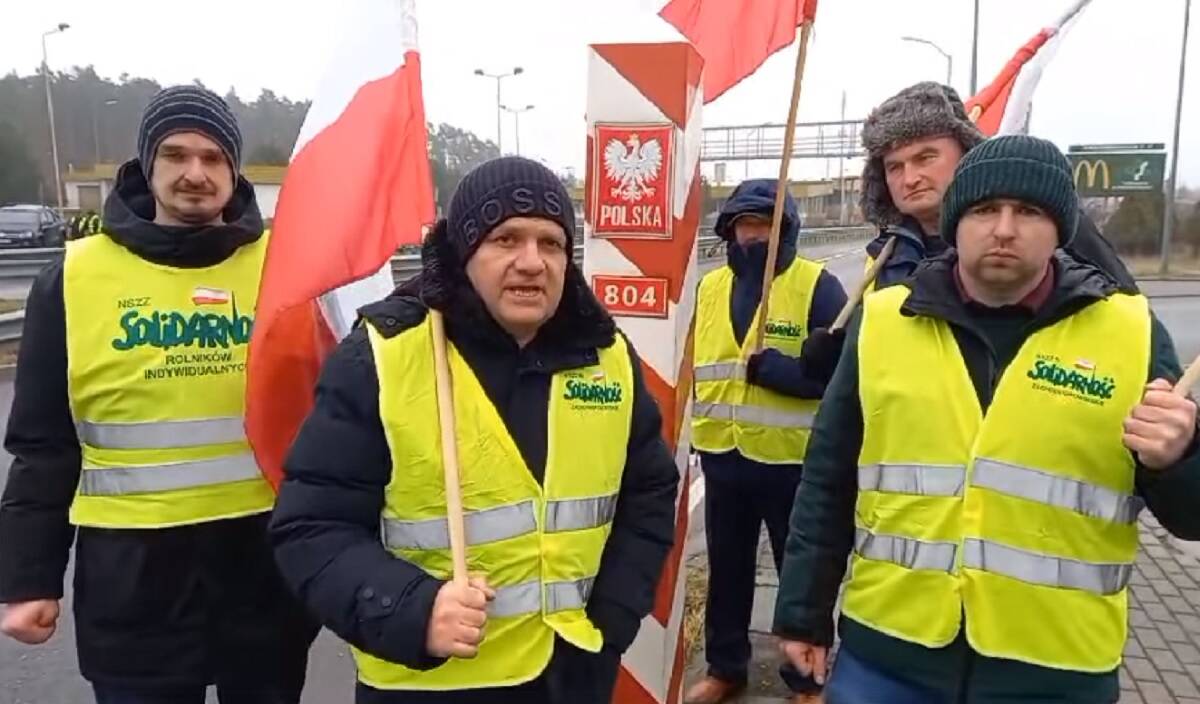protest rolników, Solidarność RI, granica, Ukraina 