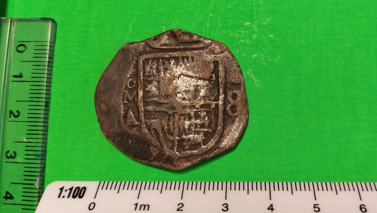 hiszpańska moneta, Hrubieszów, odkrycie