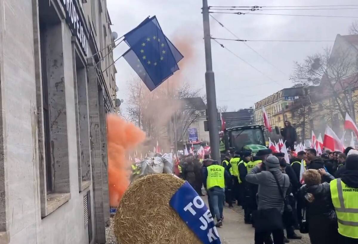 protest rolników, Wrocław