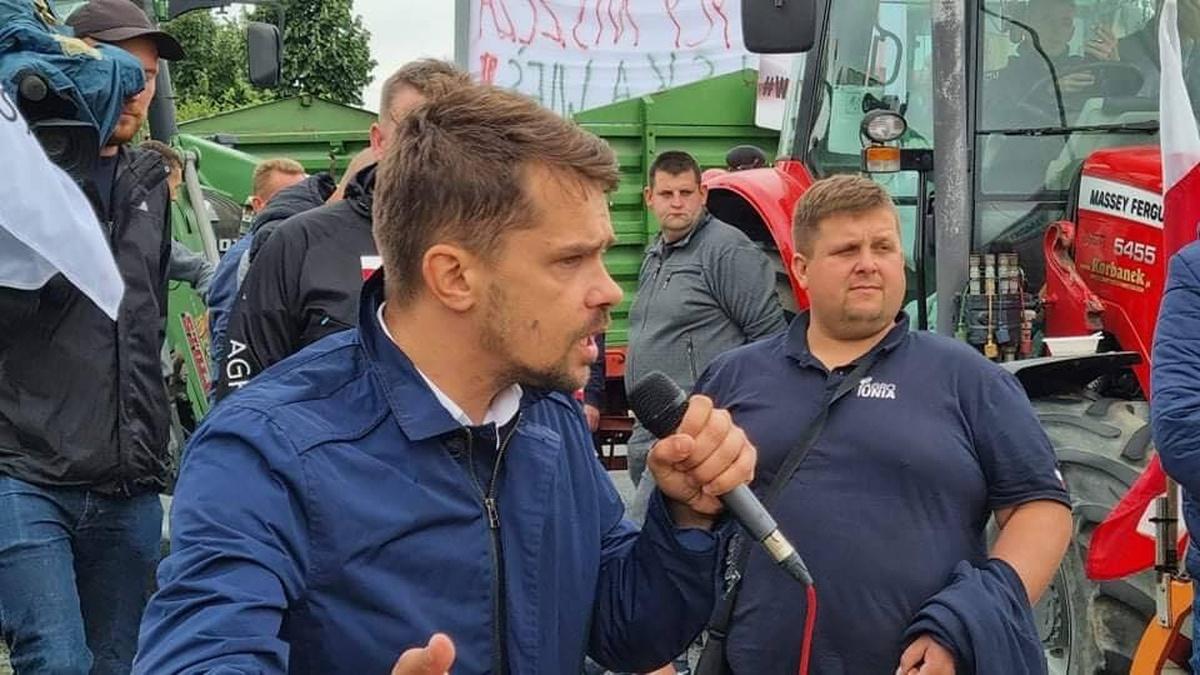 Michał Kołodziejczak, Agro Unia, protest