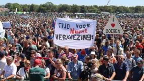 holandia, protest, rolnicy